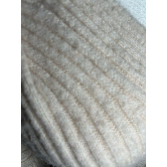 EXPRESS V-neck Balloon Sleeve Criss Cross Shoulder Sweater - Size Small - Picture 3 of 8